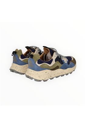 yamano------------ FLOWER MOUNTAIN | 3D79-BROWN LIGHT BLUE VIOLET